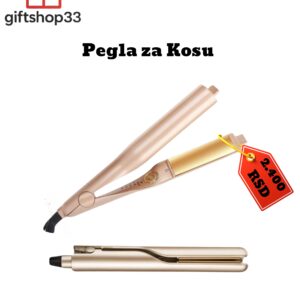 Aparat za Kosu 2u1 Pegla za Uvijanje i Ravnanje Kose