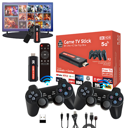 8K Ultra HD Game TV Stick – Android TV i Gejming 2-u-1