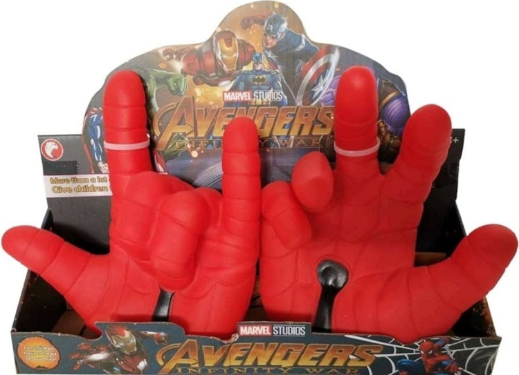 Marvel Red Hulk Gamma Smash rukavice - Image 2