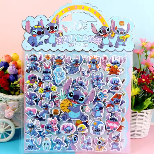 Disney Lilo & Stitch Stickers — Set vinil nalepnica - Image 3