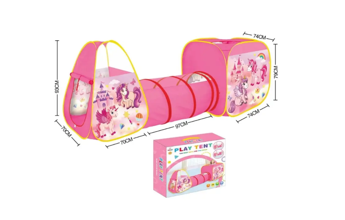 Dečiji Šator – Pink Play Tent - Image 2