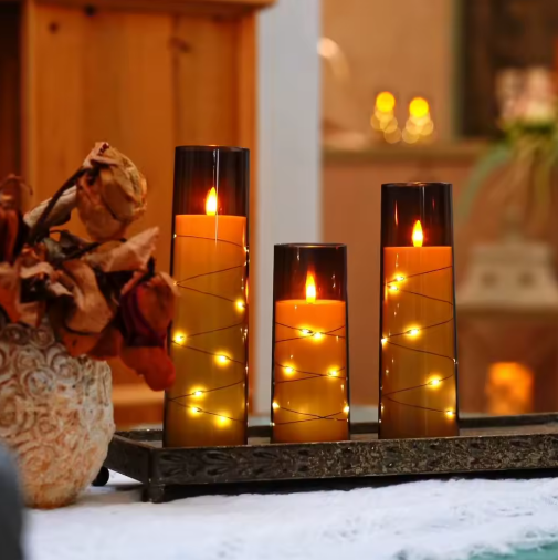 LED Stubaste Sveće bez plamena - Image 3
