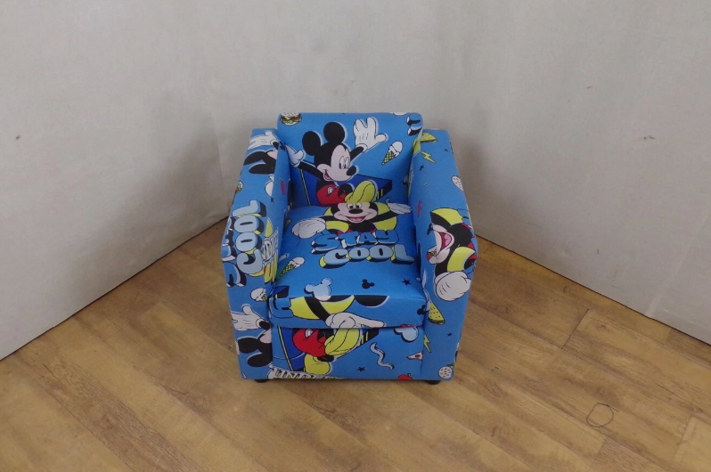 Dečija fotelja „Emi“ – plava, Mickey Mouse - Image 4